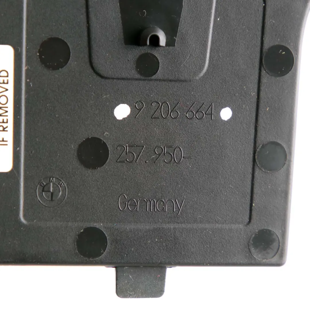 BMW 5 F10 F11 LCI Mittelkonsole hinten Verkleidung Unordnung Ablagematte 9206664 - SKU 9206781-1 - Teilenummer 9206781