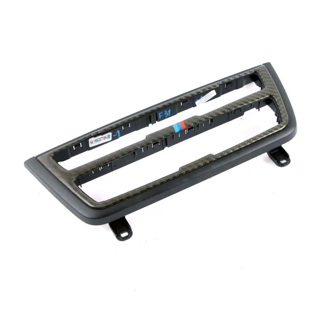 Trim Air Conditioning A/C Operating Unit Control Cover to BMW F30 F31 F32 with Part number 9207195 BMW F30 F31 F32 Trim Air Conditioning A/C Operating Unit Control Cover - SKU 9207195-1 - Part number 9207195