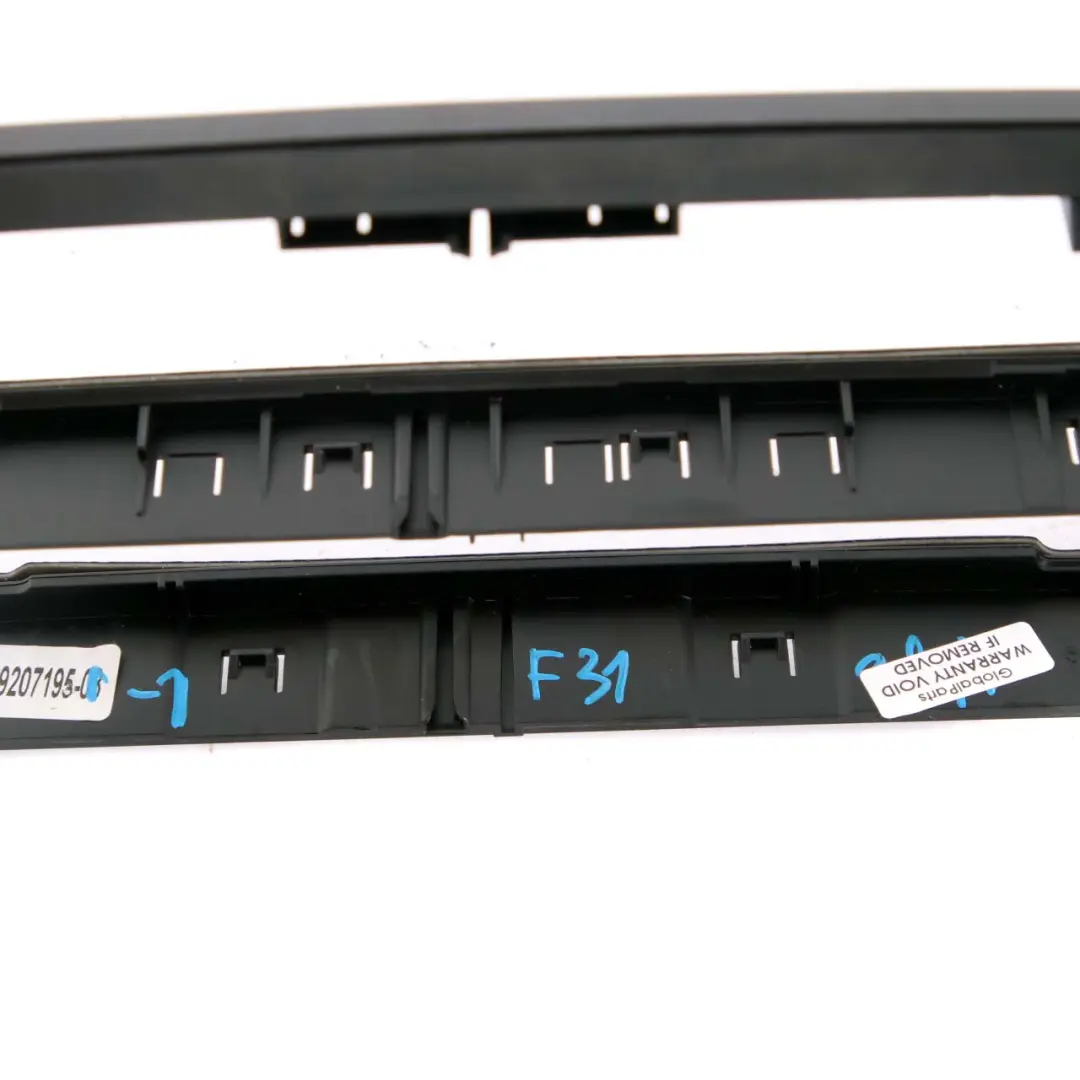 BMW F30 F31 F32 Trim Air Conditioning A/C Operating Unit Control Cover - SKU 9207195-1 - Part number 9207195