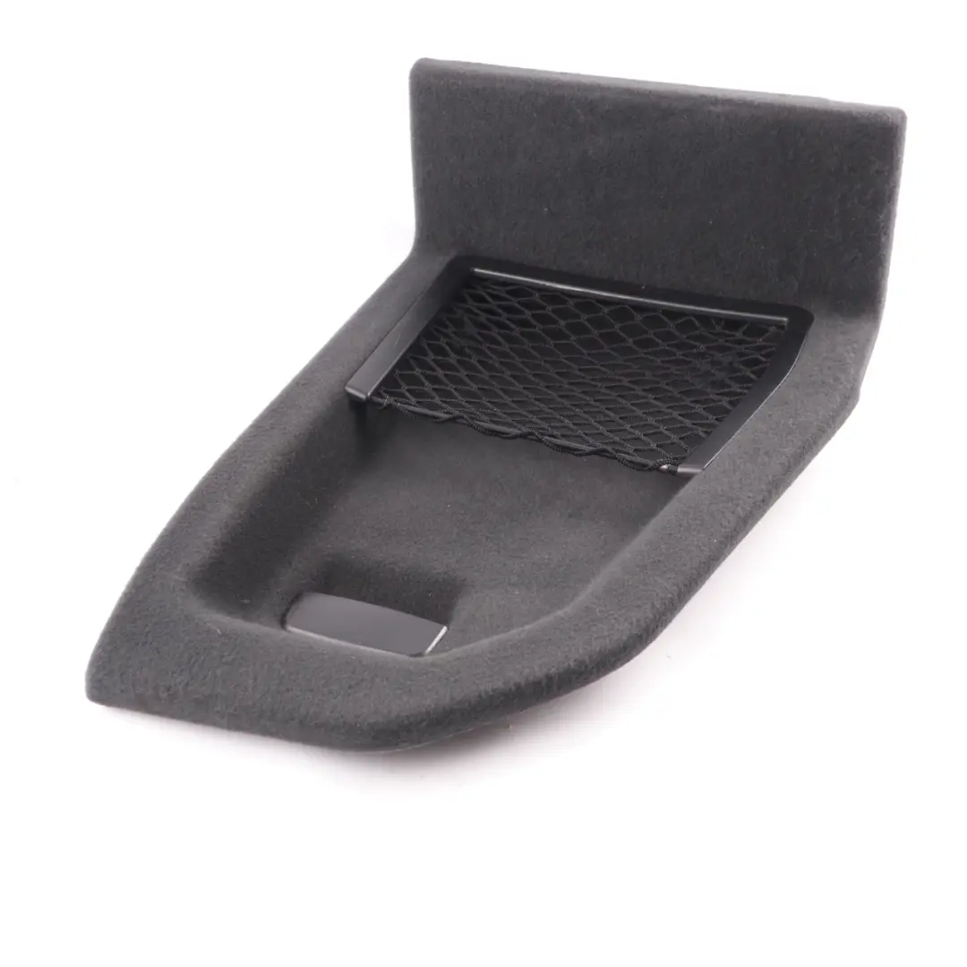 Coprifurgone Bagagliaio Pannello rivestimento sinistro Nero per BMW X3 F25 con numero di parte 9207906 BMW X3 F25 Coprifurgone Bagagliaio Pannello rivestimento sinistro Nero - SKU 9207906-1 - Numero di parte 9207906