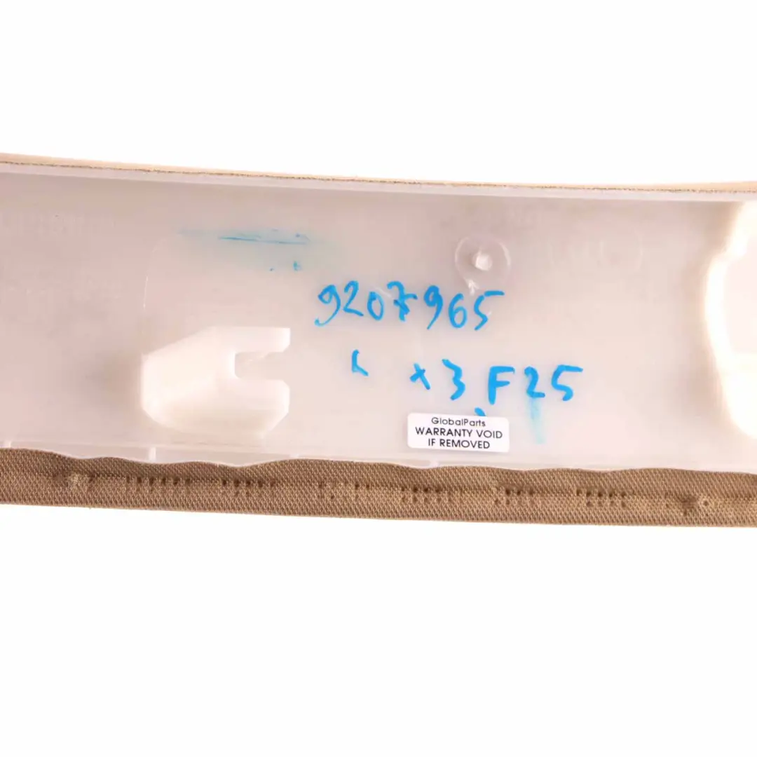 BMW X3 F25 A-Säule Abdeckung Verkleidung Links Beige - SKU 9207965 - Teilenummer 9207965