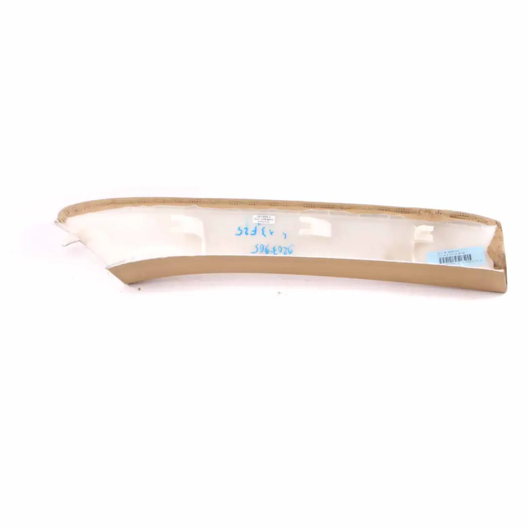 BMW X3 F25 A-Säule Abdeckung Verkleidung Links Beige - SKU 9207965 - Teilenummer 9207965