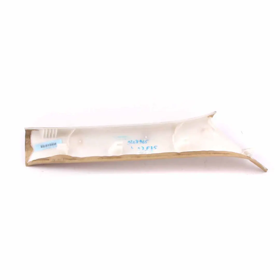 BMW X3 F25 A-Säule Abdeckung Verkleidung Links Beige - SKU 9207965 - Teilenummer 9207965