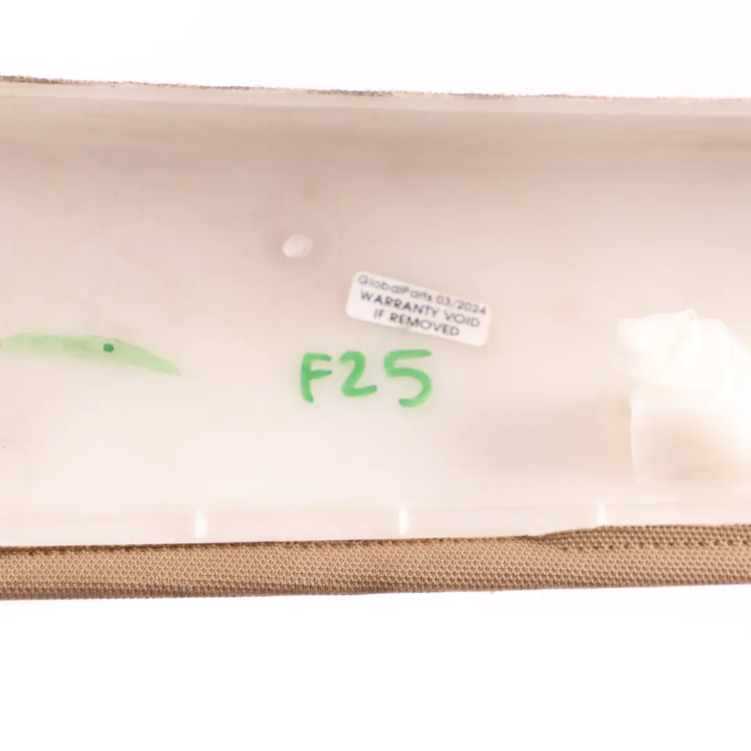 BMW X3 F25 A Pillar Cover Column Trim Panel Right O/S Beige - SKU 9207966 - Part number 9207966