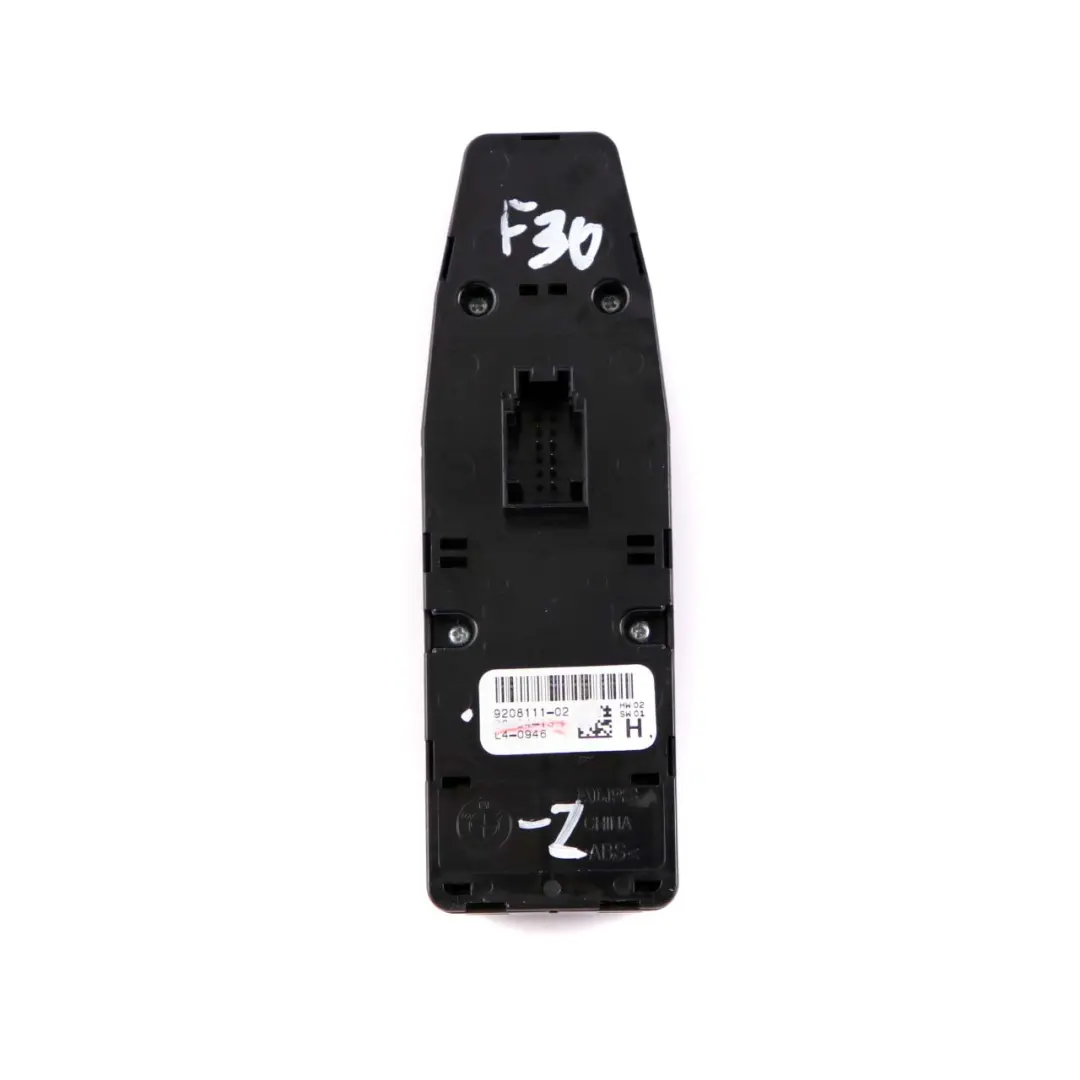  Window Lifter Switch BMW F10 F30 F80 M3 Driver's Side Power Fold - SKU 9208111-2 - Part number 9208111