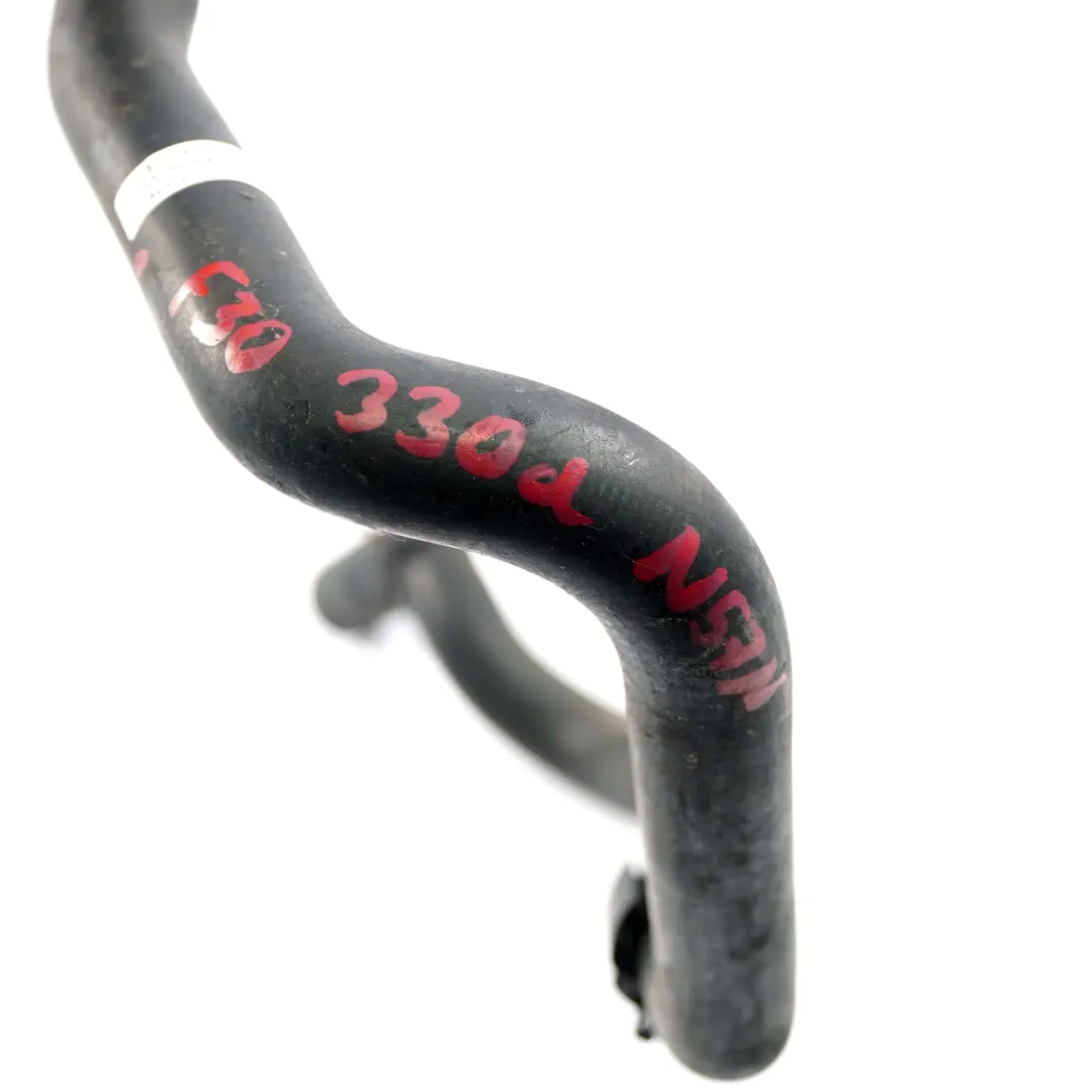 BMW F30 F32 LCI 330d 335dX 430d 435dX Engine Radiator Return Coolant Hose Pipe - SKU 9208183 - Part number 9208183