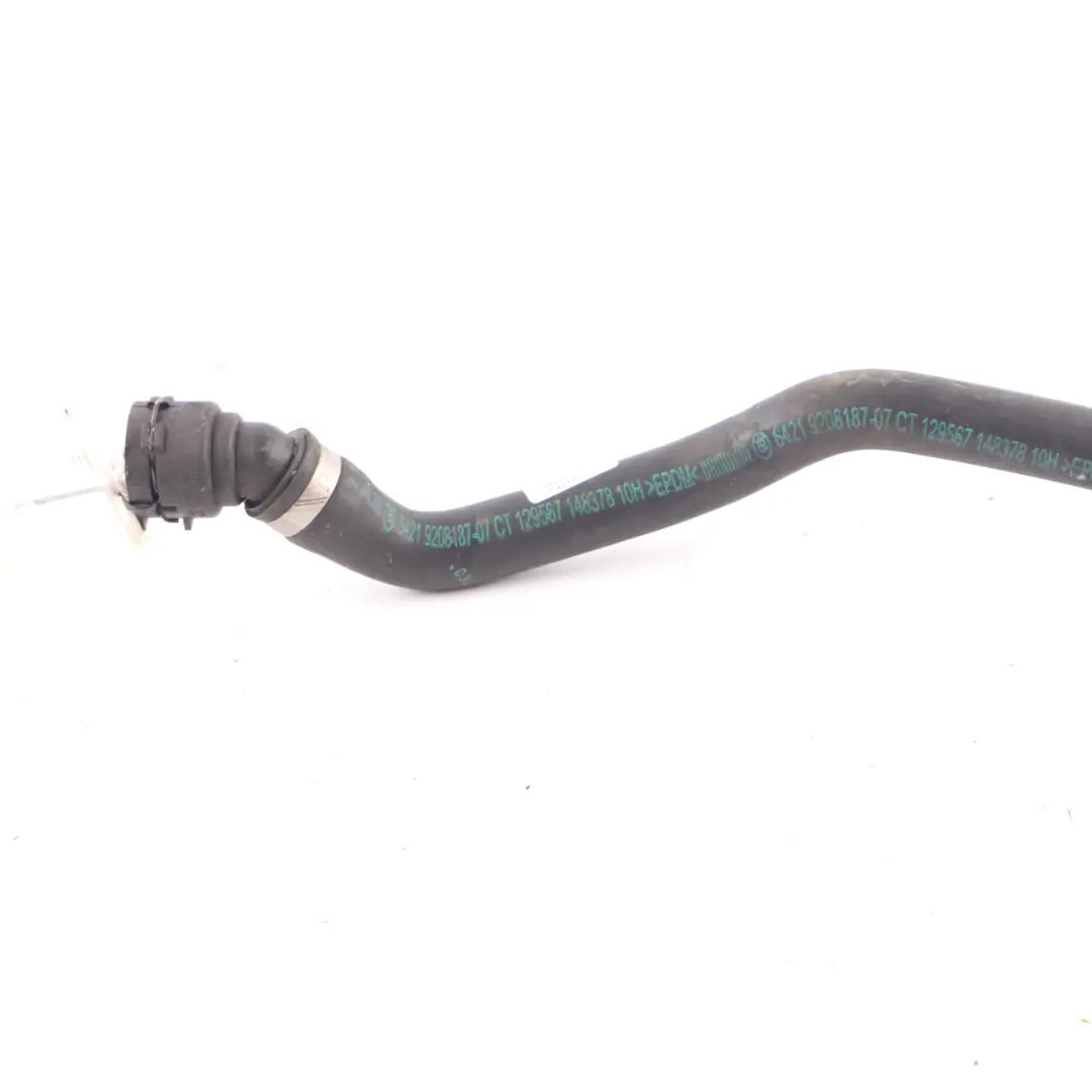 Coolant Hose BMW F20 F21 F30 F36 F32 N55 Return Engine To Radiator Line to with Part number 9208187 Coolant Hose BMW F20 F21 F30 F36 F32 N55 Return Engine To Radiator Line - SKU 9208187 - Part number 9208187