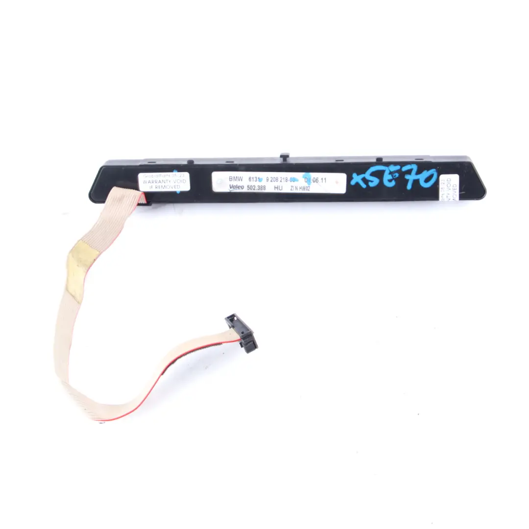  Panel Interruptores BMW E70 E71 Unidad Control Consola Central Botón PDC - SKU 9208218-1 - Número de pieza 9208218