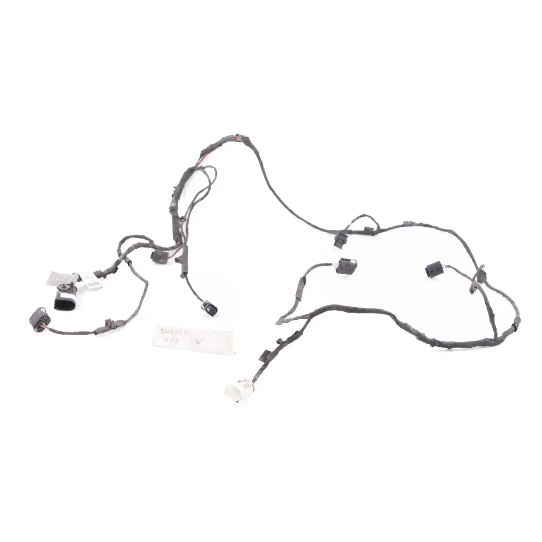 Wiring BMW F07 Front Bumper PDC Wiring Park Assist Sensor Harness to with Part number 9208452 Wiring BMW F07 Front Bumper PDC Wiring Park Assist Sensor Harness - SKU 9208452 - Part number 9208452