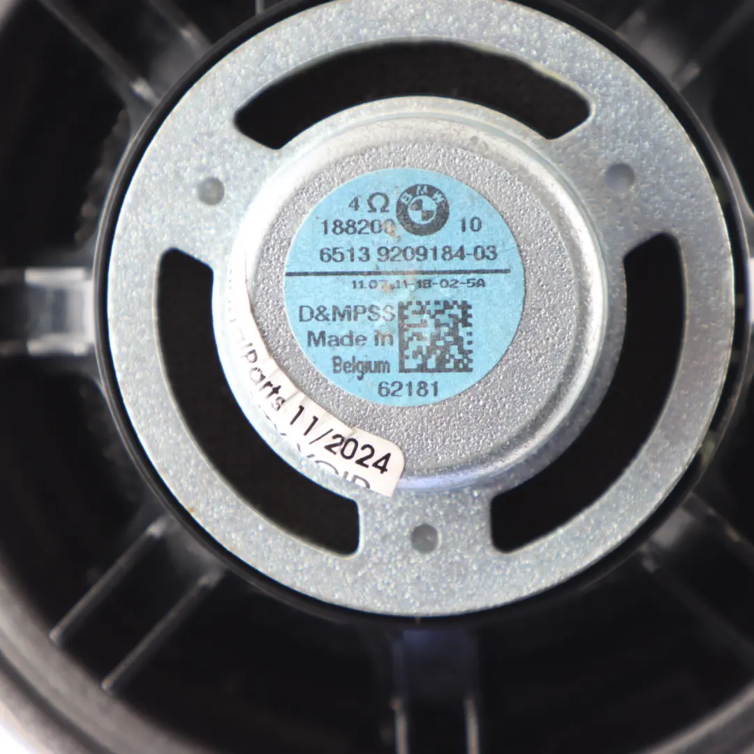 BMW X3 F25 Głośnik Średniotonowy HIFI Drzwi Przód Tył Prawy Lewy - SKU 9209184 - Numer Części 9209184