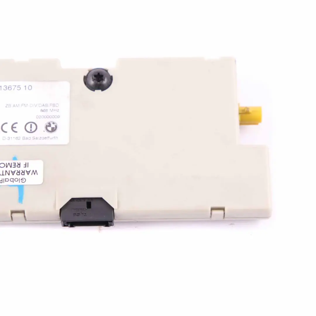 Antenna Amplifier BMW F01 Aeral Diversity 868 MHZ Control Unit FM DAB to with Part number 9209447 Antenna Amplifier BMW F01 Aeral Diversity 868 MHZ Control Unit FM DAB - SKU 9209447 - Part number 9209447