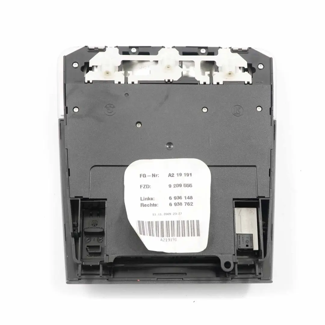  Roof Light BMW E90 E91 E92 Switch Unit Control Headliner Module Grey - SKU 9209555 - Part number 9209555
