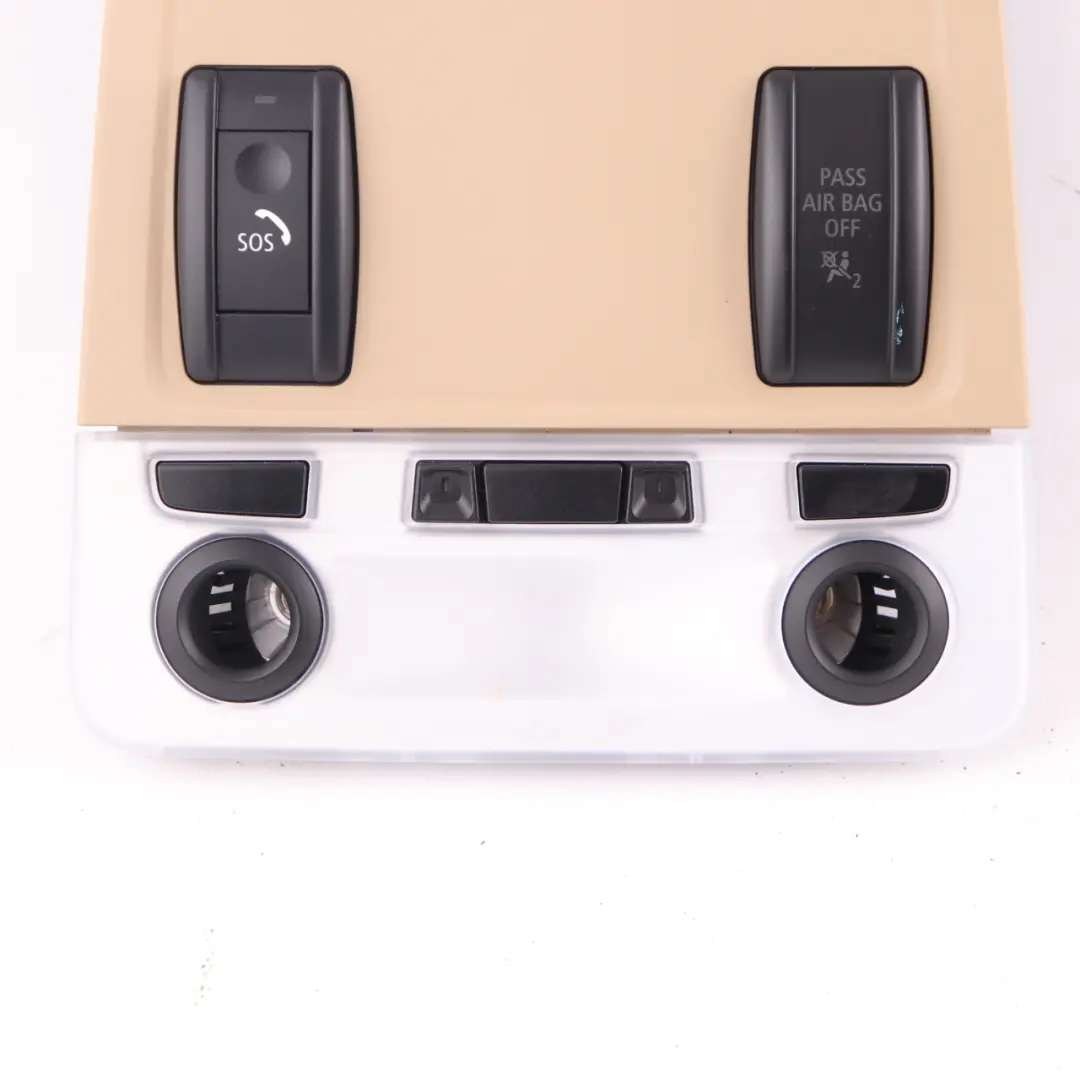 Roof Light BMW E81 E87 E90 Front Lamp Interior Panel Switch Unit Beige to with Part number 9209556 Roof Light BMW E81 E87 E90 Front Lamp Interior Panel Switch Unit Beige - SKU 9209556 - Part number 9209556