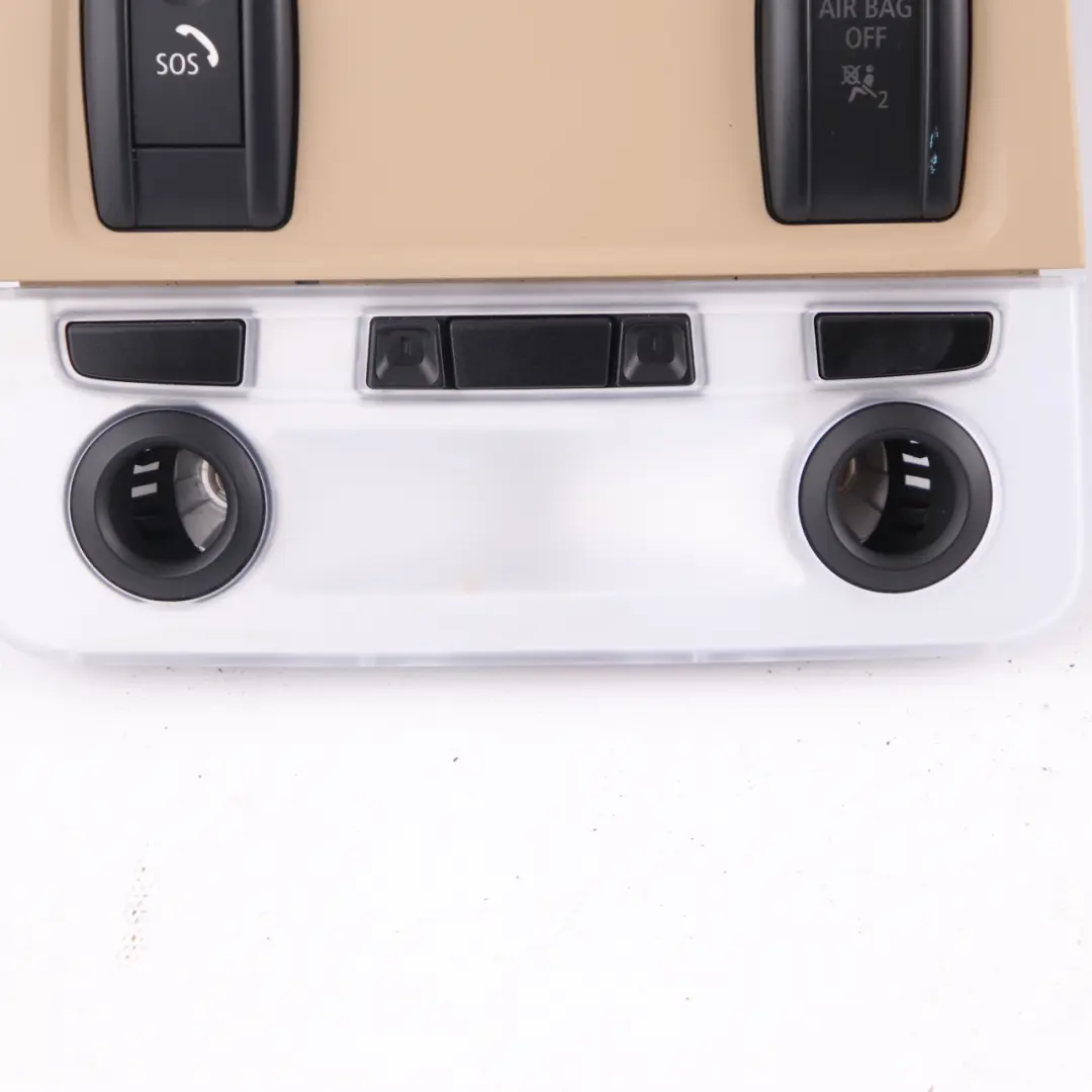  Roof Light BMW E81 E87 E90 Front Lamp Interior Panel Switch Unit Beige - SKU 9209556 - Part number 9209556
