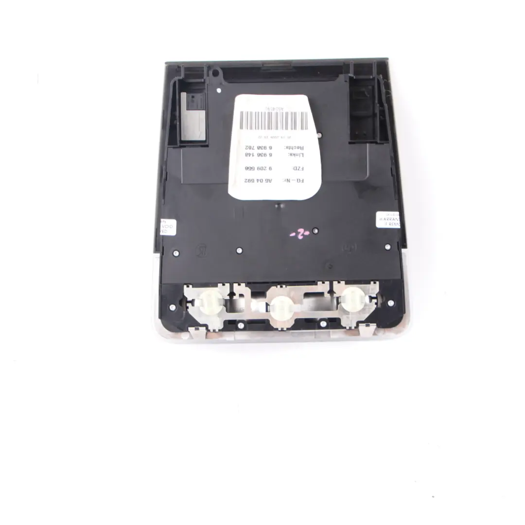  Roof Light BMW E81 E87 E90 Front Lamp Interior Panel Switch Unit Beige - SKU 9209556 - Part number 9209556