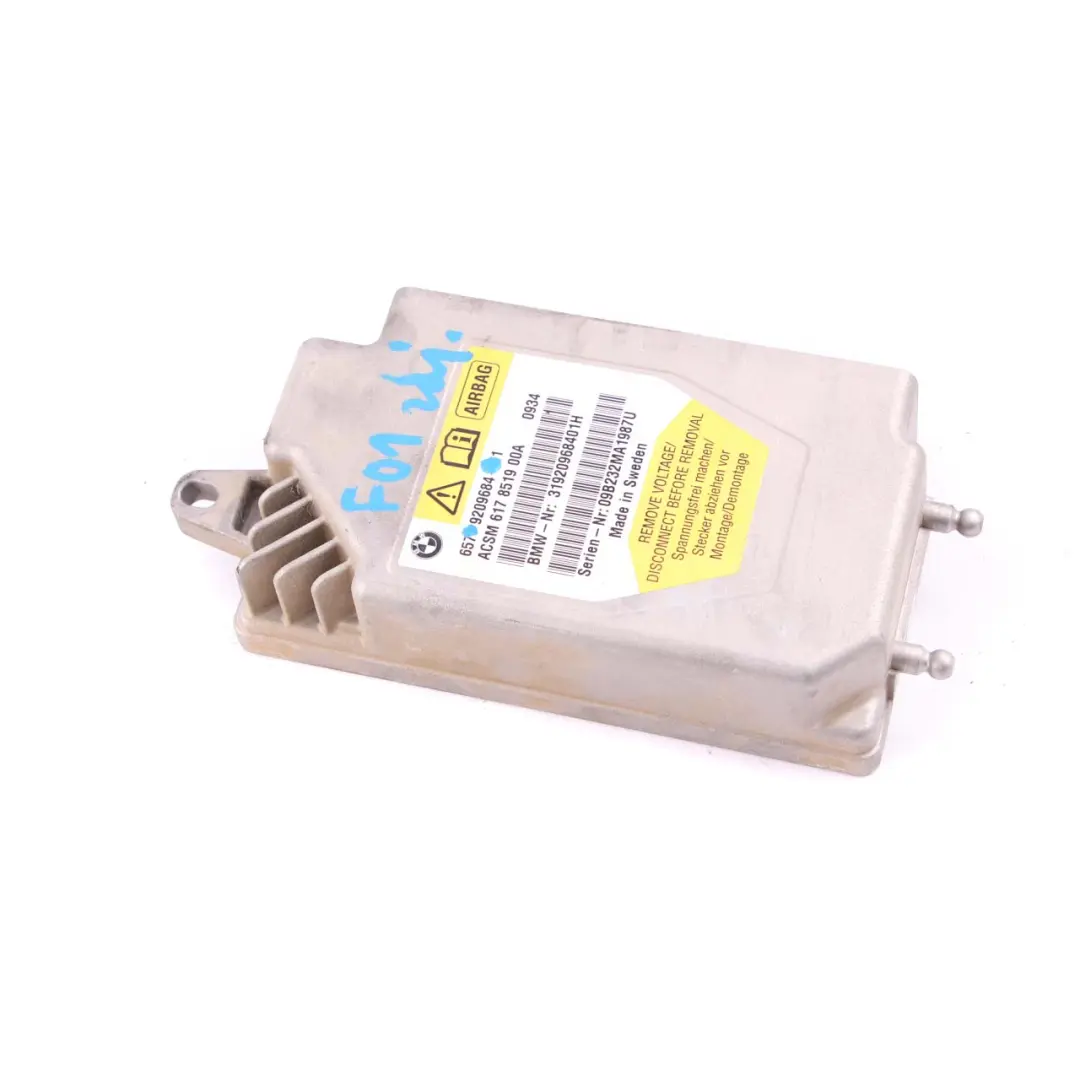 BMW F01 F02 F04 F07 ECU ICM Unidad de Control Módulo de Aire Bolsa - SKU 9209684 - Número de pieza 9266328