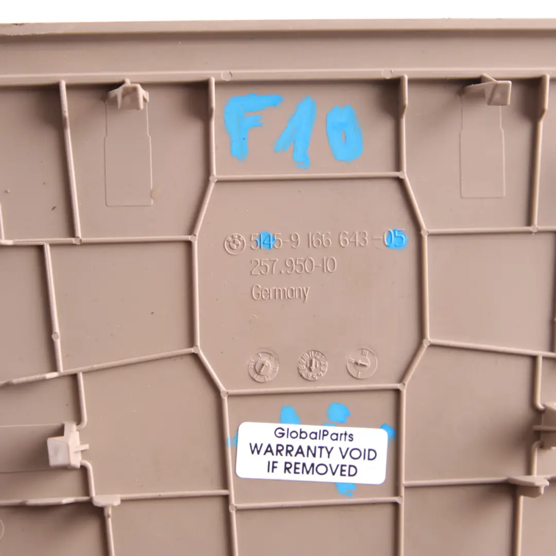 Speaker Cover BMW F10 F11 Dashboard Centre Panel Trim Dolomiti 9166643 to with Part number 9209778 Speaker Cover BMW F10 F11 Dashboard Centre Panel Trim Dolomiti 9166643 - SKU 9209778 - Part number 9209778