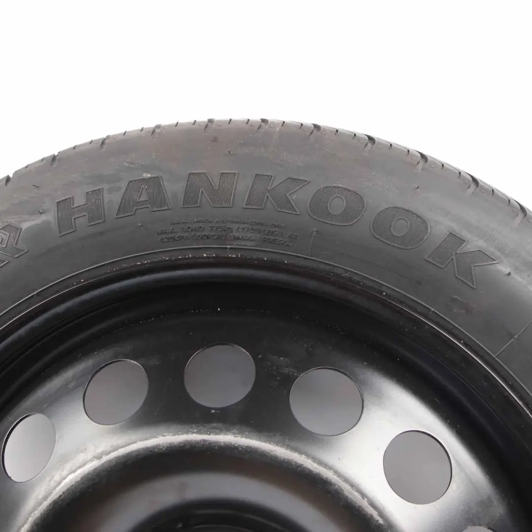 Spare Wheel Volvo S60 V70 S80 Compact Wheel Steel R17 Hankook 125/80 to with Part number 9209872 Spare Wheel Volvo S60 V70 S80 Compact Wheel Steel R17 Hankook 125/80 - SKU 9209872-1 - Part number 9209872
