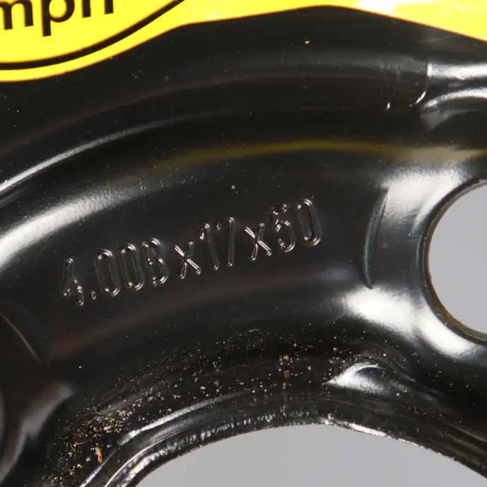 Spare Wheel Volvo S60 V70 S80 Compact Wheel Steel R17 Hankook 125/80 to with Part number 9209872 Spare Wheel Volvo S60 V70 S80 Compact Wheel Steel R17 Hankook 125/80 - SKU 9209872-1 - Part number 9209872