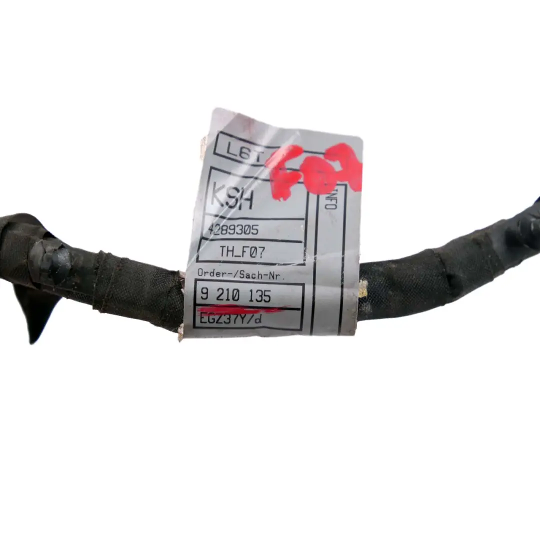 BMW F07 GT Rear Door Wiring Loom Cable Harness - SKU 9210135 - Part number 9210135