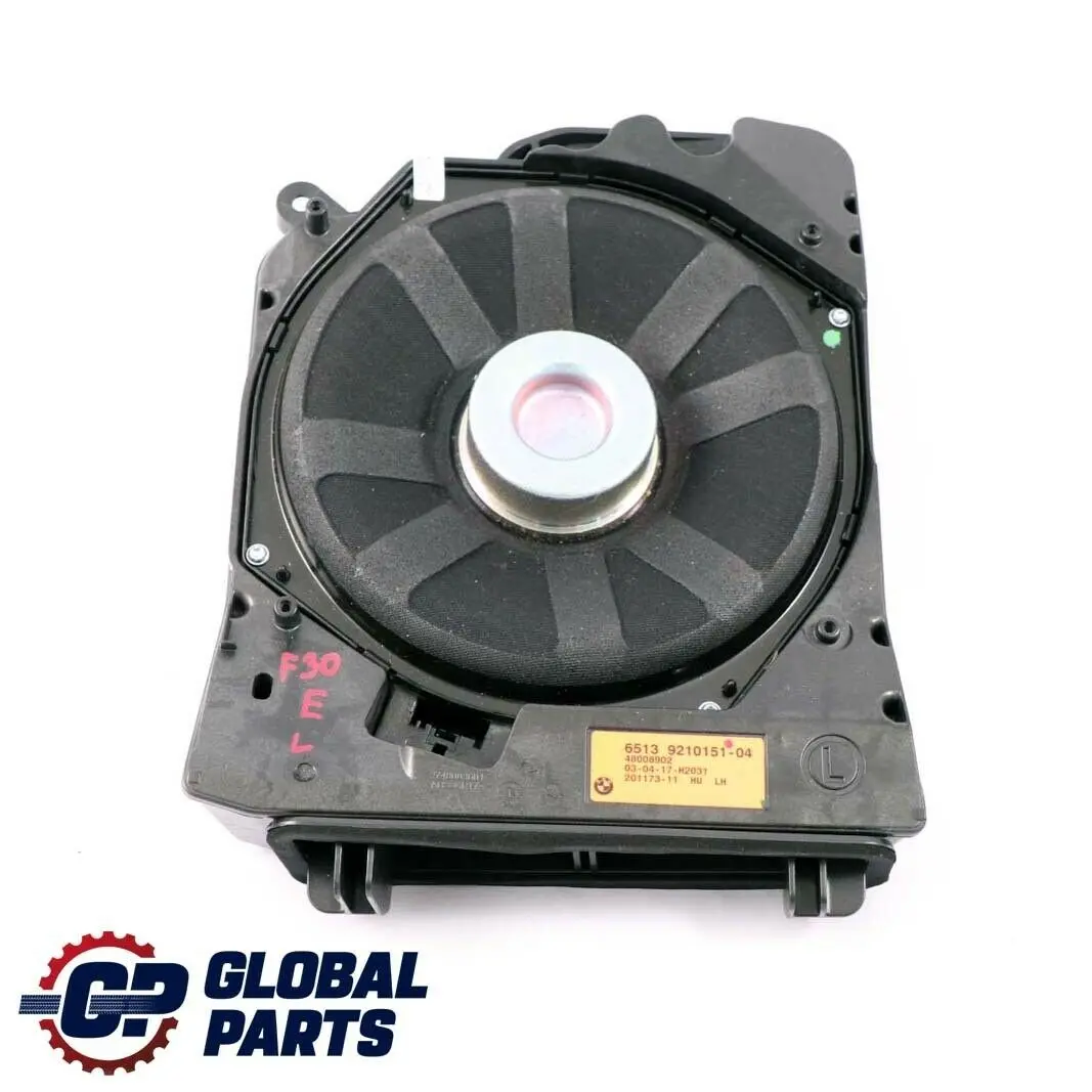 Altavoz Central Bass BMW F30 F31 F32 Harman Kardon Izquierdo para con número de pieza 9210151 Altavoz Central Bass BMW F30 F31 F32 Harman Kardon Izquierdo - SKU 9210151 - Número de pieza 9210151