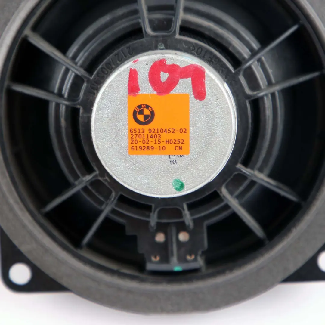 BMW F20 F21 F30 F80 M3 I01 Front Door Loud Speaker Harman Kardon Hi-Fi - SKU 9210452 - Part number 9210452