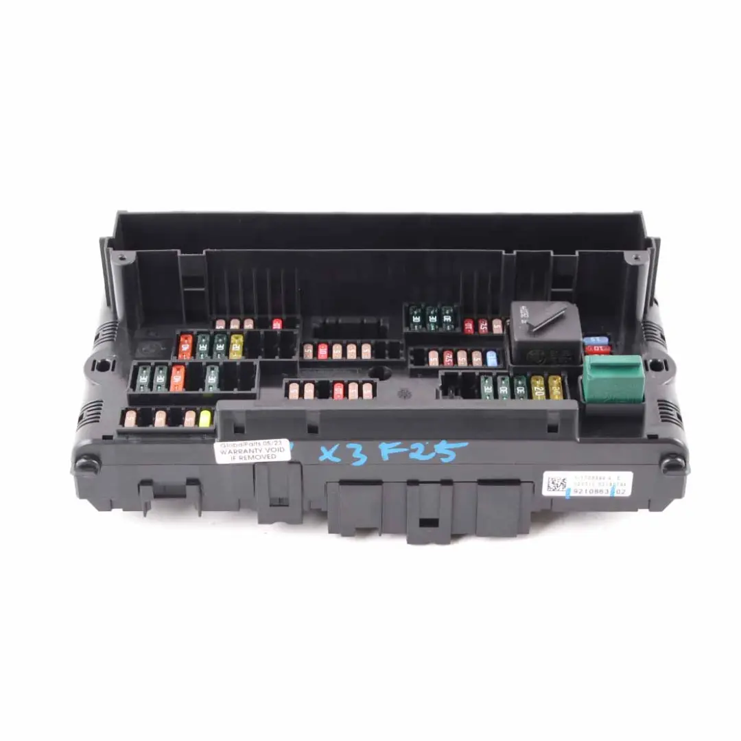 Sicherungskasten Stromverteilungsmodul Relaiseinheit für BMW X3 F25 mit Teilenummer 9210863 BMW X3 F25 Sicherungskasten Stromverteilungsmodul Relaiseinheit - SKU 9210863 - Teilenummer 9210863