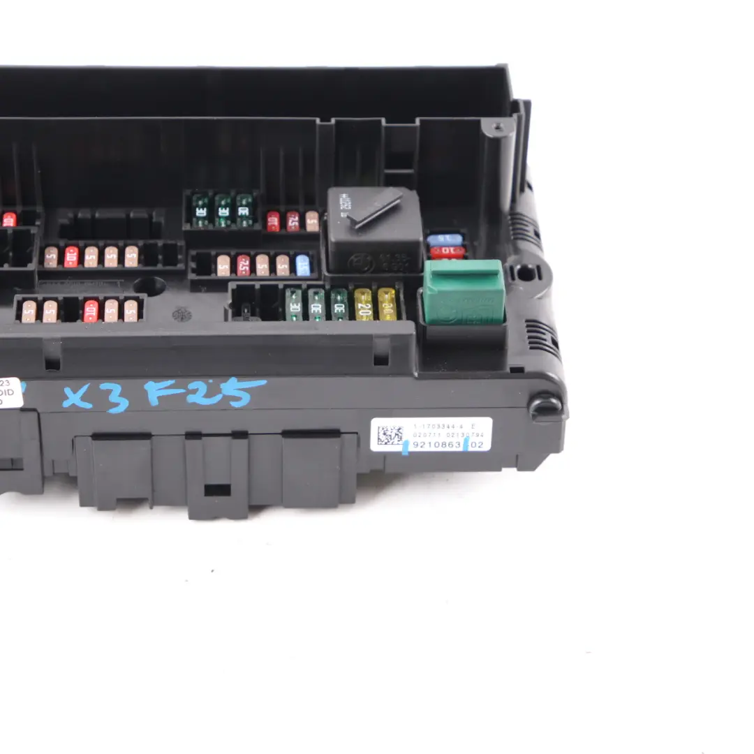 Sicherungskasten Stromverteilungsmodul Relaiseinheit für BMW X3 F25 mit Teilenummer 9210863 BMW X3 F25 Sicherungskasten Stromverteilungsmodul Relaiseinheit - SKU 9210863 - Teilenummer 9210863