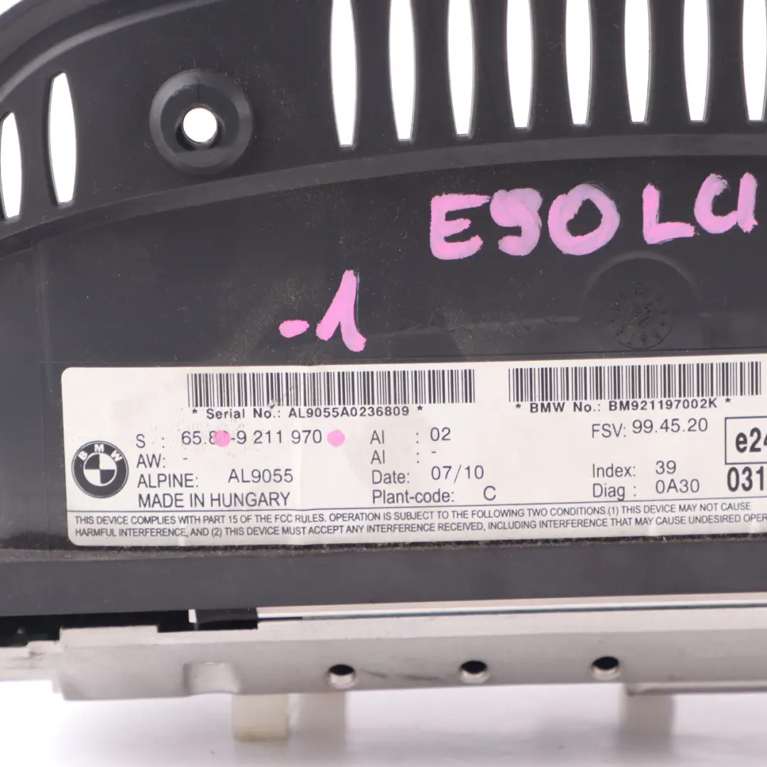 Écran De Navigation Par Satellite BMW E90 E91 E92 E93 LCI 6,5" pour à propos du numéro de pièce 9211970 Écran De Navigation Par Satellite BMW E90 E91 E92 E93 LCI 6,5" - SKU 9211970-1 - Numéro de pièce 9211970