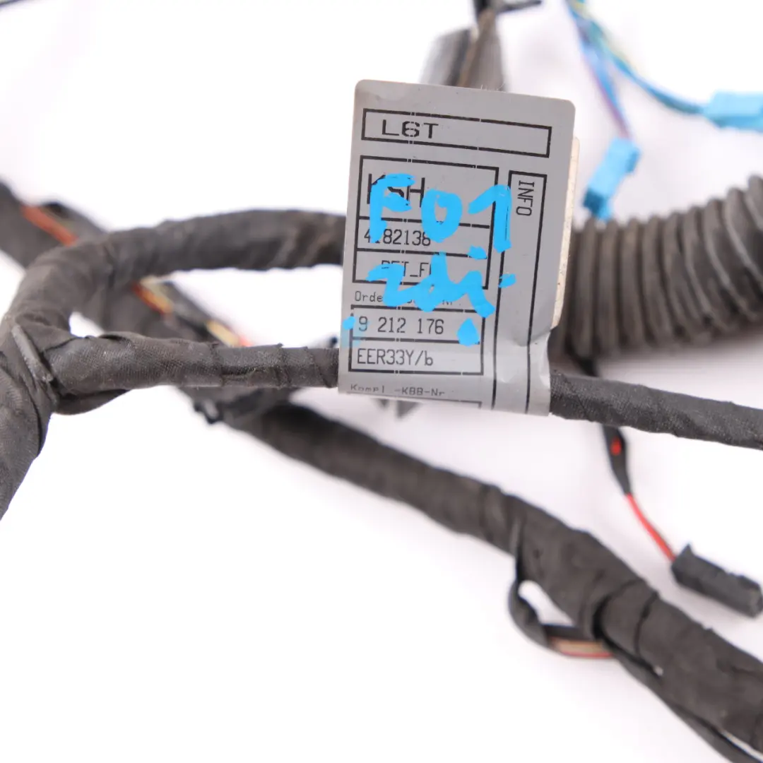 Door Cable BMW F01 F02 Front Right O/S Wiring Loom Harness to with Part number 9212176 Door Cable BMW F01 F02 Front Right O/S Wiring Loom Harness - SKU 9212176 - Part number 9212176
