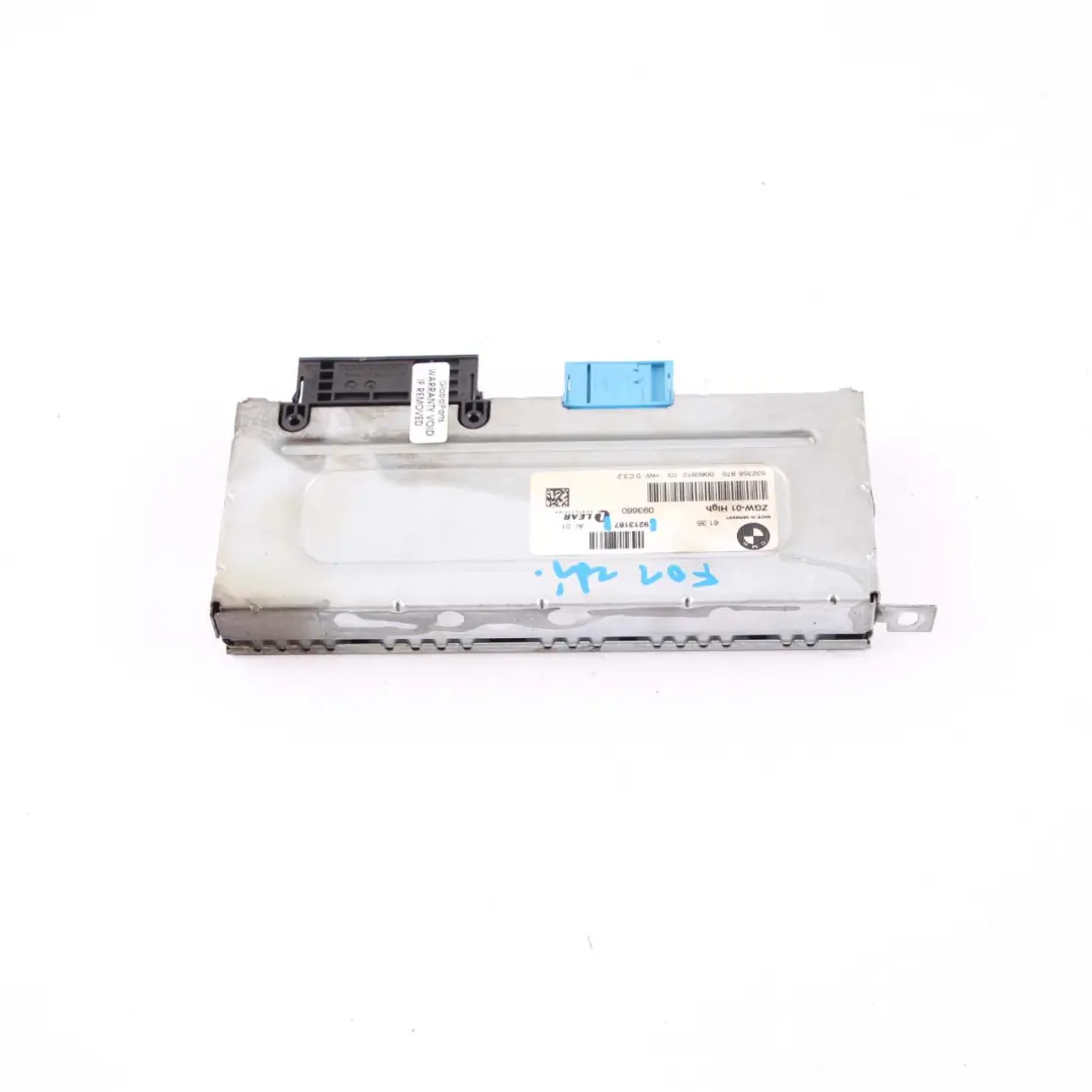  Karosserie Steuergerät BMW F10 F11 F12 Modul ZGW-01 Zentrales Gateway - SKU 9213187 - Teilenummer 9213187