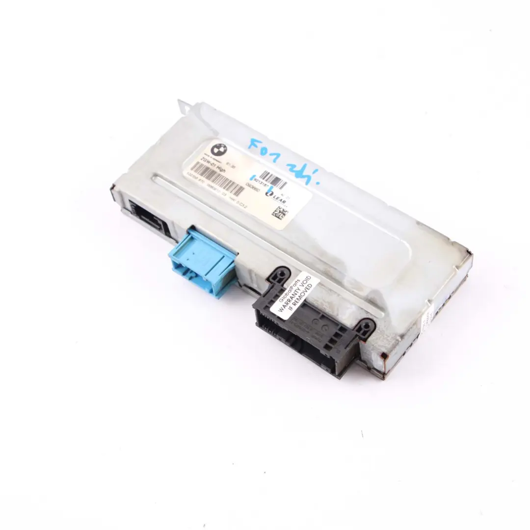  Karosserie Steuergerät BMW F10 F11 F12 Modul ZGW-01 Zentrales Gateway - SKU 9213187 - Teilenummer 9213187