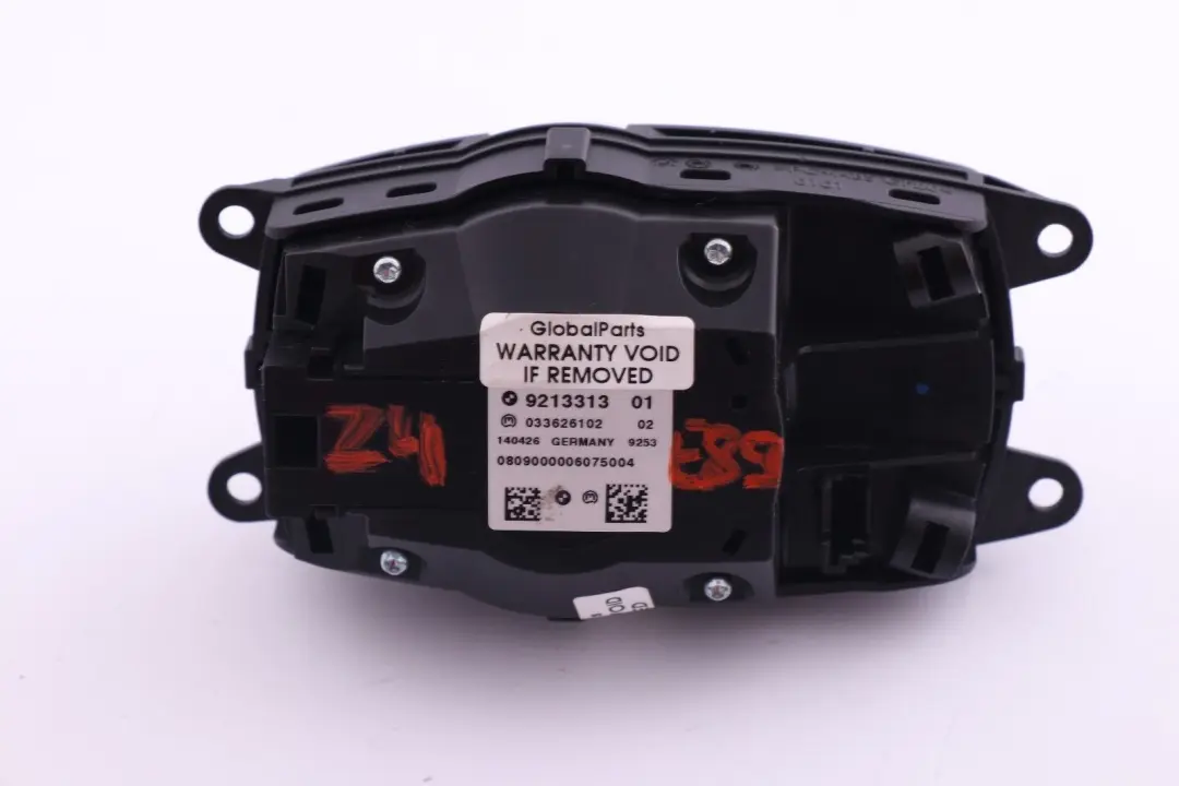 BMW Z4 E89 iDRIVE Controller Unit Knob Switch - SKU 9213313 - Part number 9213313