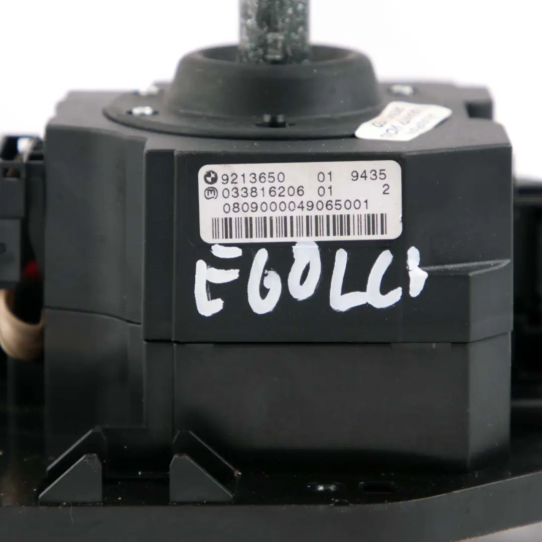  Steptronic Selector BMW E60 E61 E63 LCI Gear Knob Shifting Module Unit - SKU 9213650 - Part number 9213650