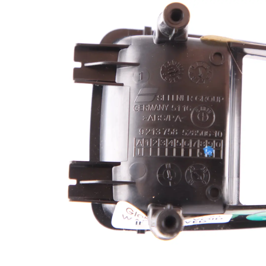 Parking Brake Handbrake Switch Frame Trim Surround Cover to BMW X3 F25 with Part number 9213758 BMW X3 F25 Parking Brake Handbrake Switch Frame Trim Surround Cover - SKU 9213758 - Part number 9213758