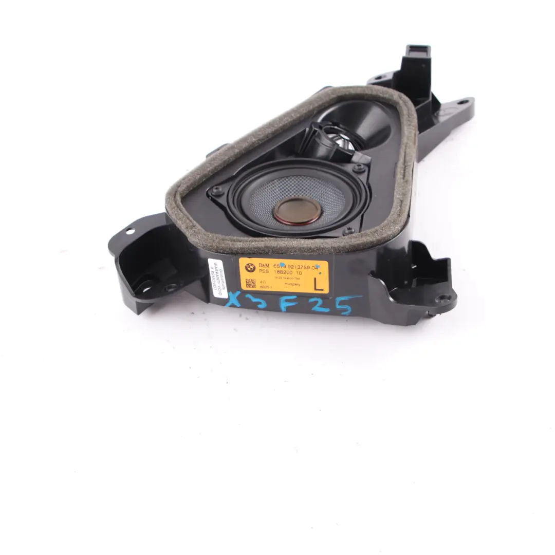 BMW F25 Audio Lautsprecher D-Säule Links Hi-Fi Stereo Hochtöner - SKU 9213759 - Teilenummer 9213759