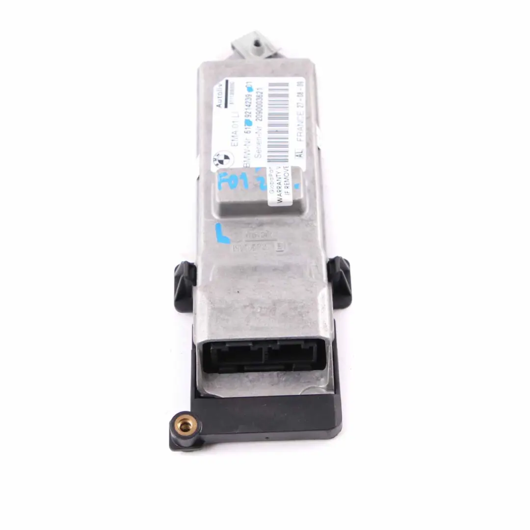  Belt Retractor BMW F01 F02 EMA Front Left Control Unit Air Module Bag - SKU 9214239 - Part number 9214239