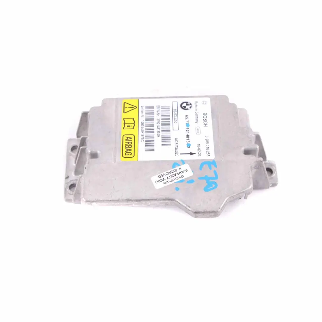 BMW X5 E70 Sicherheits-Airbag-Steuergerät-Modul ECU X6 E71 Bosch - SKU 9214813 - Teilenummer 9171948