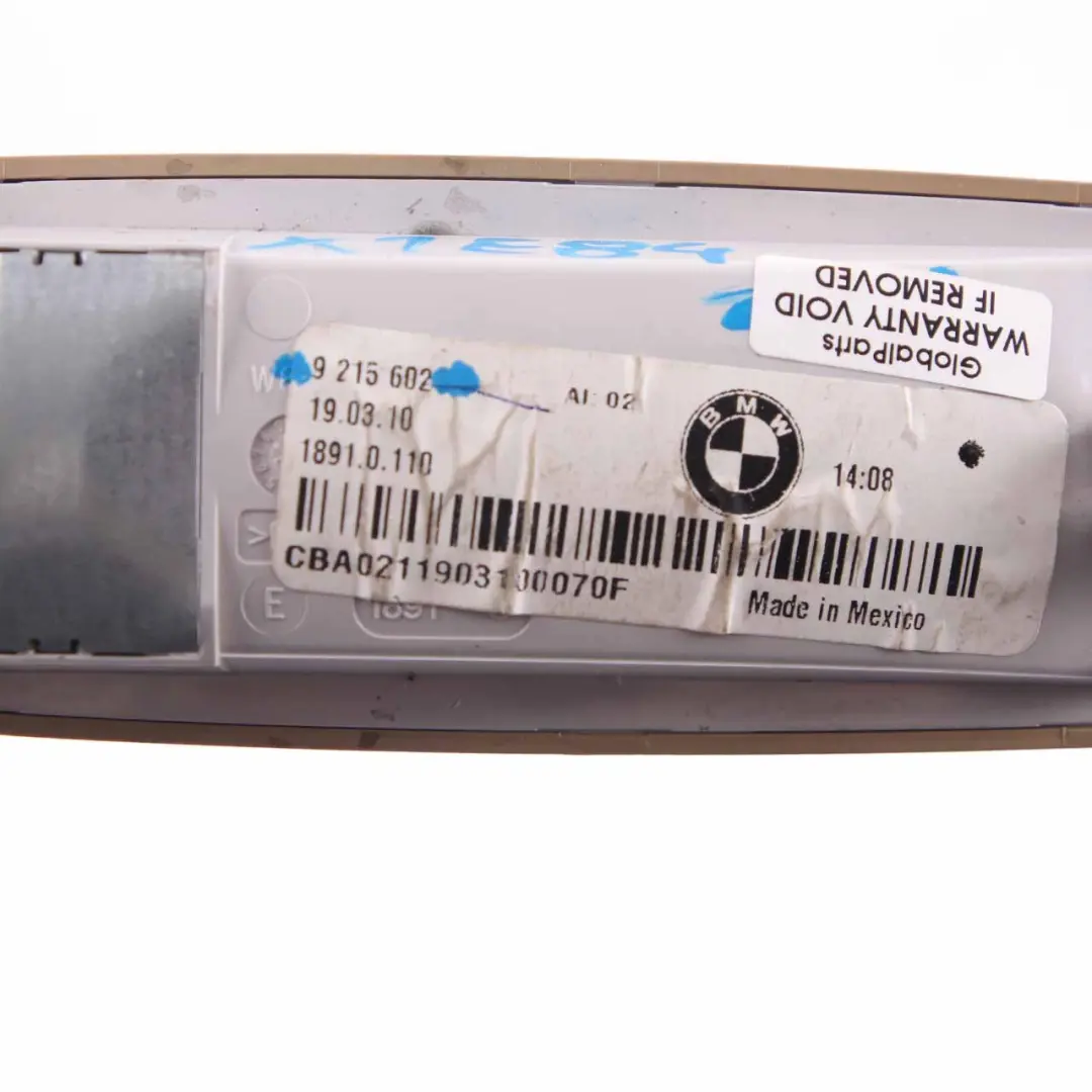 Reading Light Interior Rear Lamp Headlining Savannabeige to BMW X1 E84 with Part number 9215602 BMW X1 E84 Reading Light Interior Rear Lamp Headlining Savannabeige - SKU 9215602 - Part number 9215602