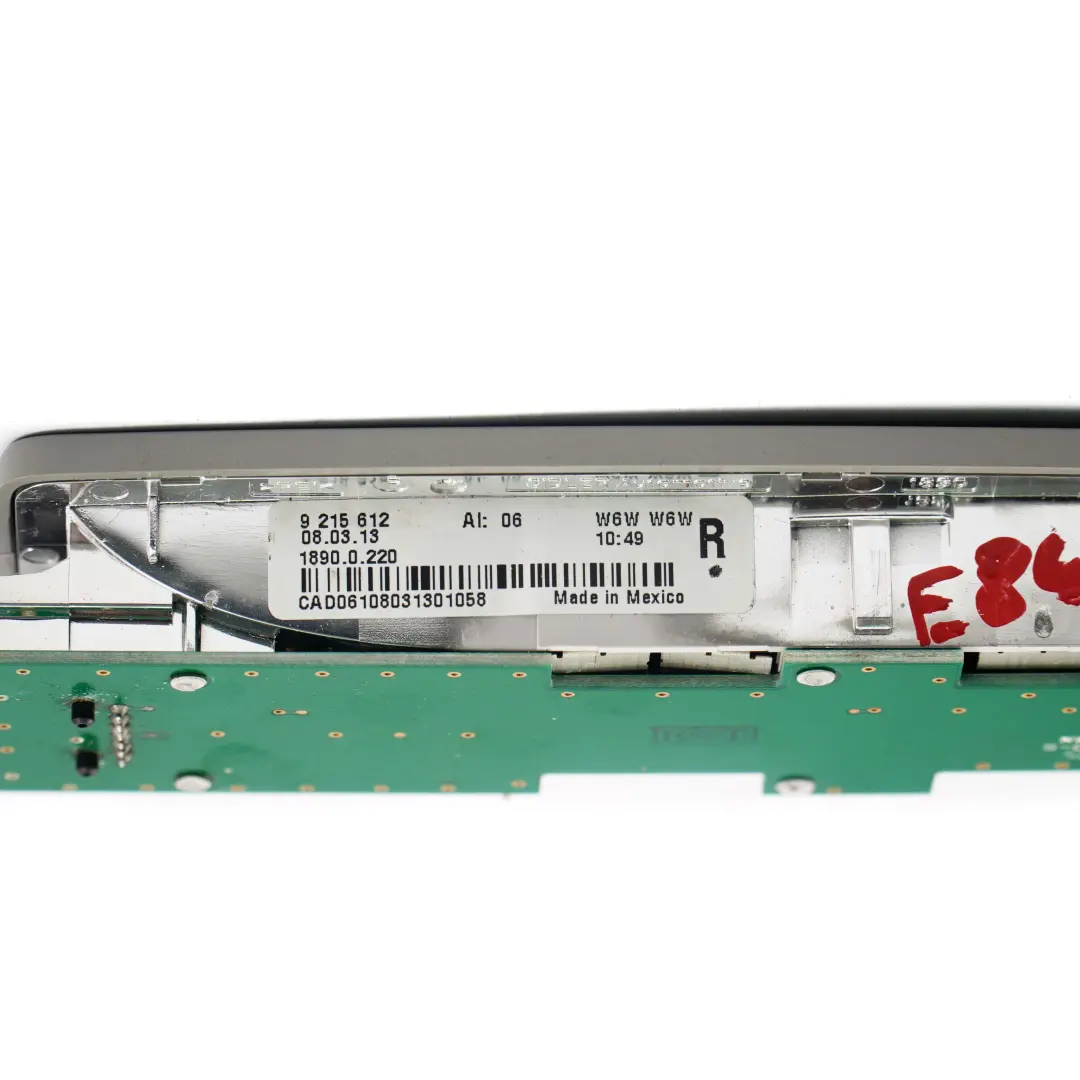 Pilar C Trasero Derecho Luz De Lectura Interior Gris para BMW X1 E84 con número de pieza 9215612 BMW X1 E84 Pilar C Trasero Derecho Luz De Lectura Interior Gris - SKU 9215612 - Número de pieza 9215612