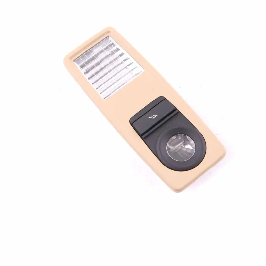 Lampe lecture Intérieure Arrière Droite Savannabeige pour BMW F11 X3 F25 à propos du numéro de pièce 9215622 BMW F11 X3 F25 Lampe lecture Intérieure Arrière Droite Savannabeige - SKU 9215622 - Numéro de pièce 9215622