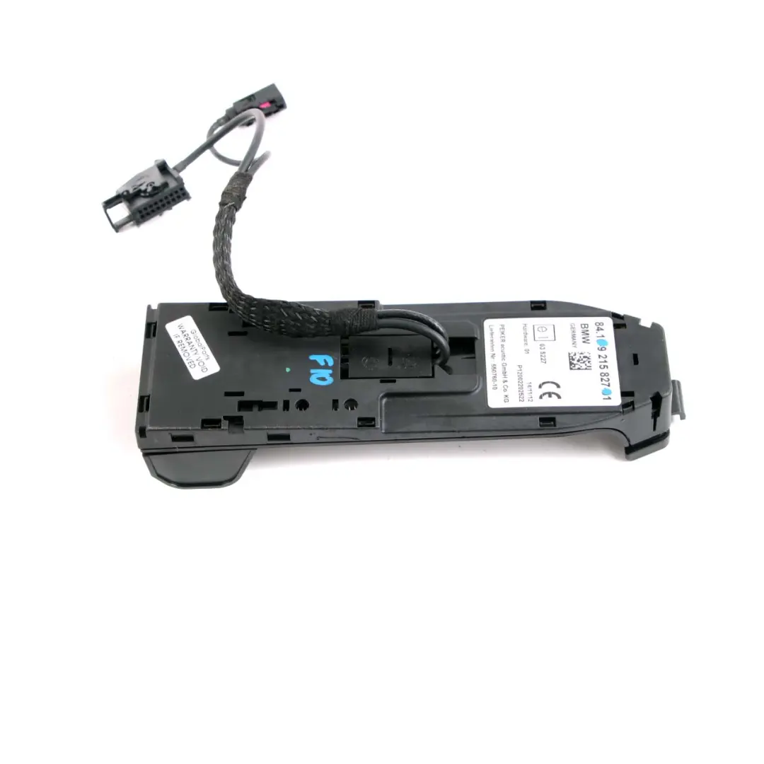 Telefono Piastra Adattatore Base Inserto Pannello Trim per BMW F07 F10 F11 con numero di parte 9215827 BMW F07 F10 F11 Telefono Piastra Adattatore Base Inserto Pannello Trim - SKU 9215827 - Numero di parte 9215827