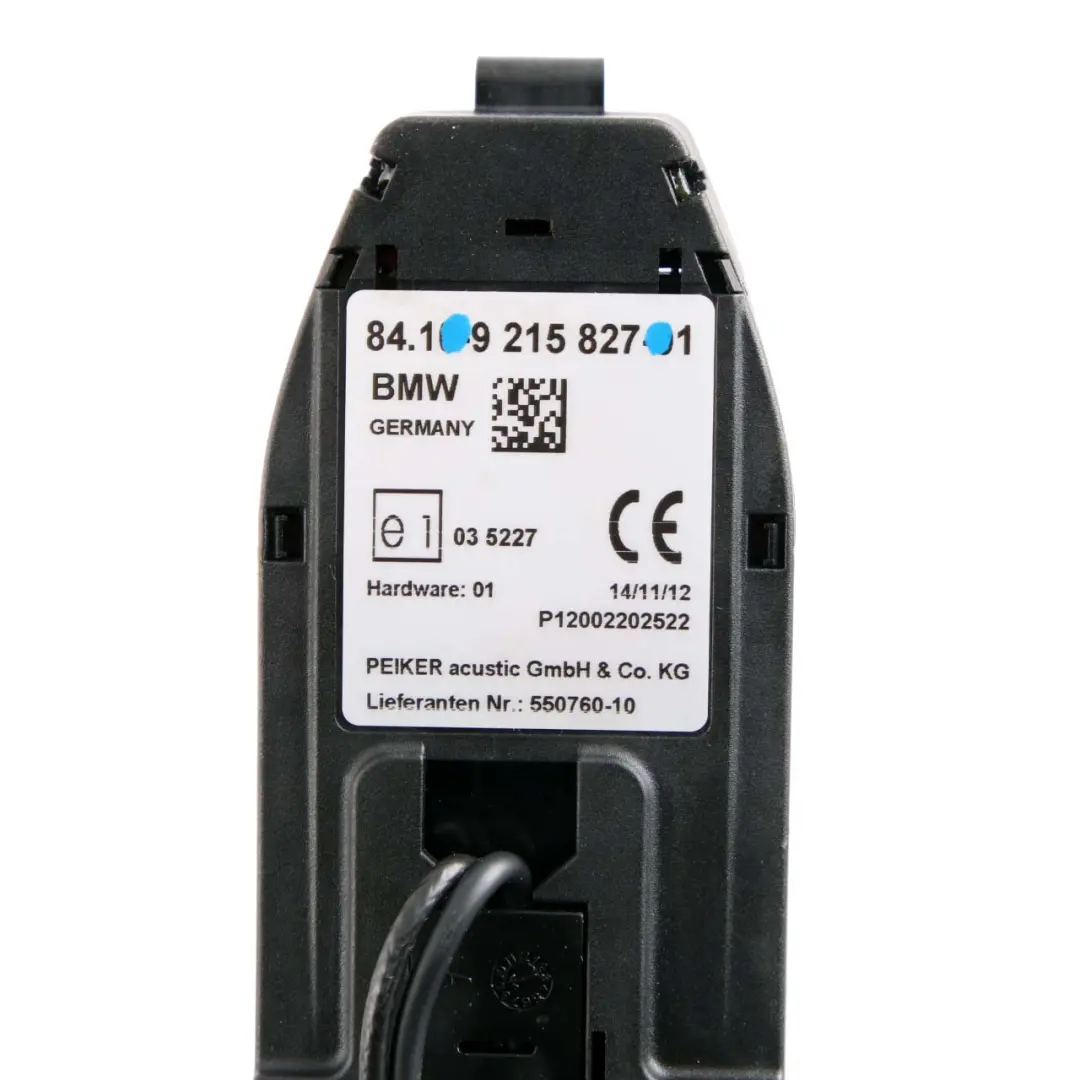 Plaque D'adaptation Pour Téléphone pour BMW F07 F10 F11 à propos du numéro de pièce 9215827 BMW F07 F10 F11 Plaque D'adaptation Pour Téléphone - SKU 9215827 - Numéro de pièce 9215827