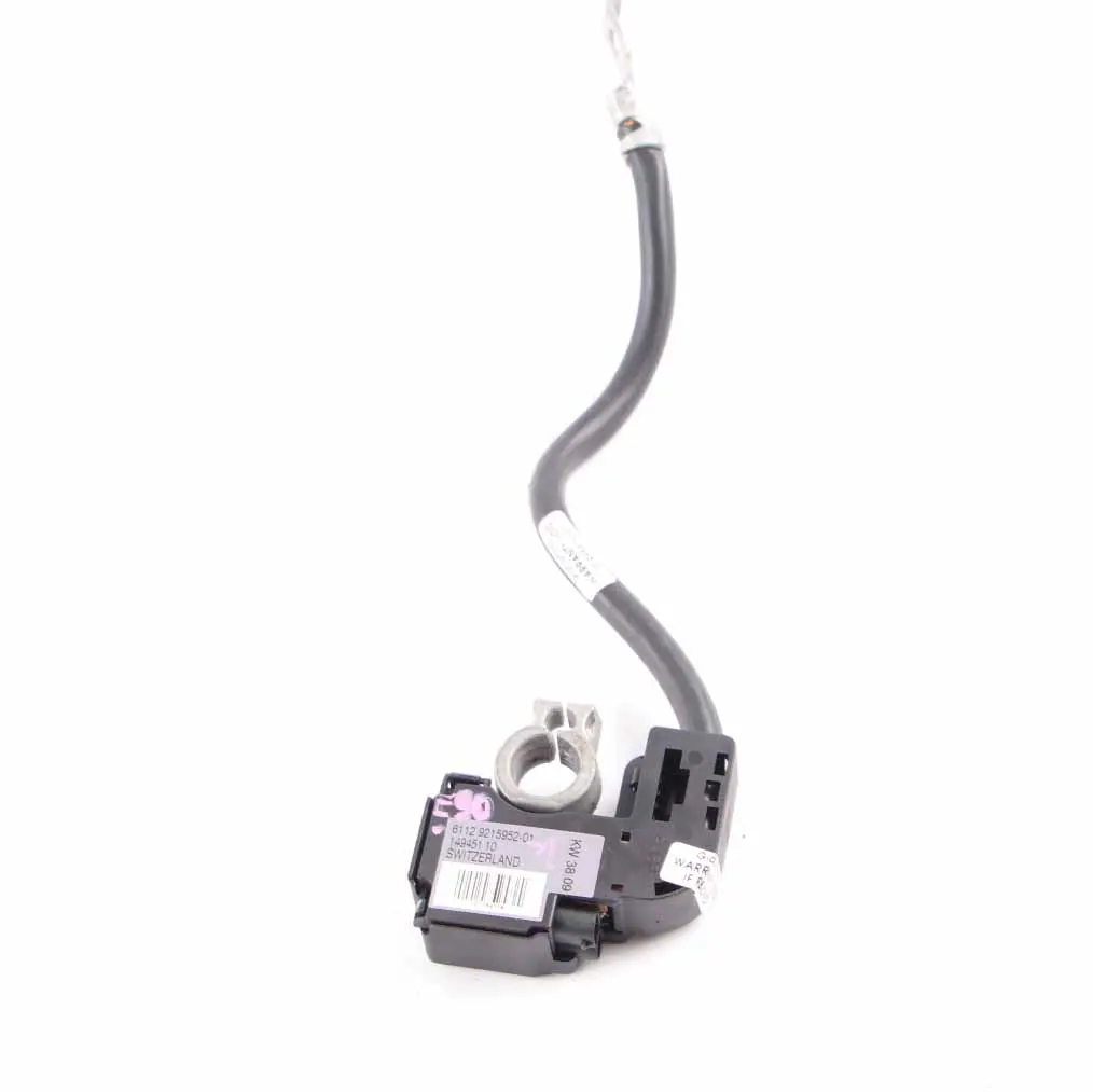 BMW E90 E91 E92 E93 Cable Negativo Bateria Menos Polo IBS - SKU 9215952-1 - Número de pieza 9215952