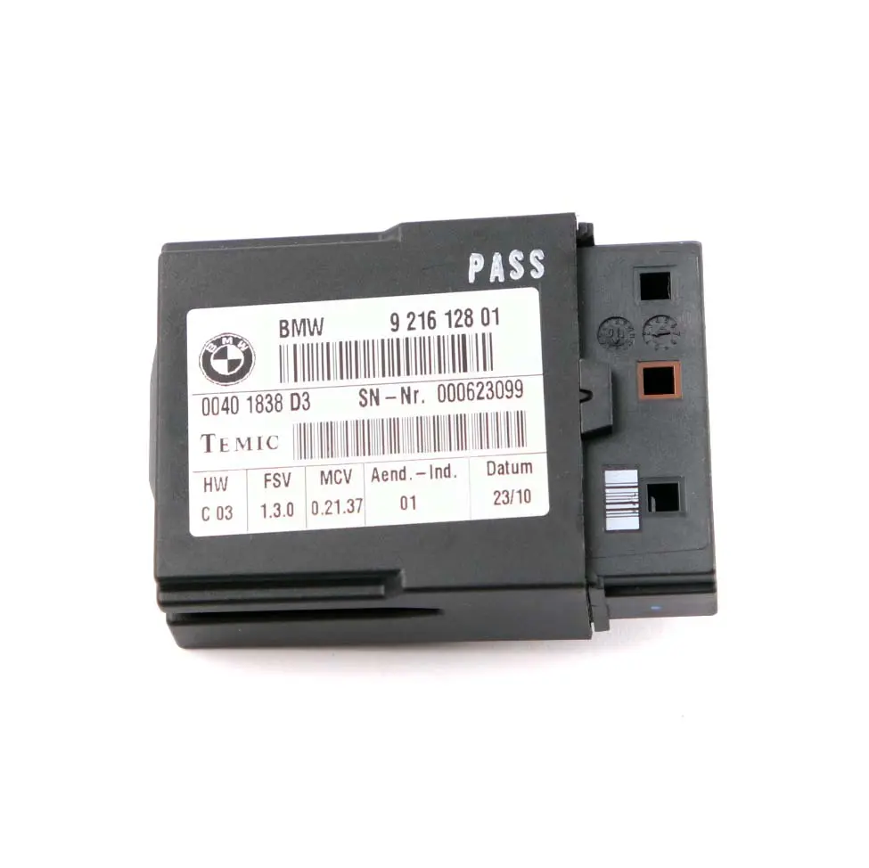 BMW 3 4 5 Series E92 F32 E61 LCPA Seat Belt Module ECU - SKU 9216128 - Part number 9216128