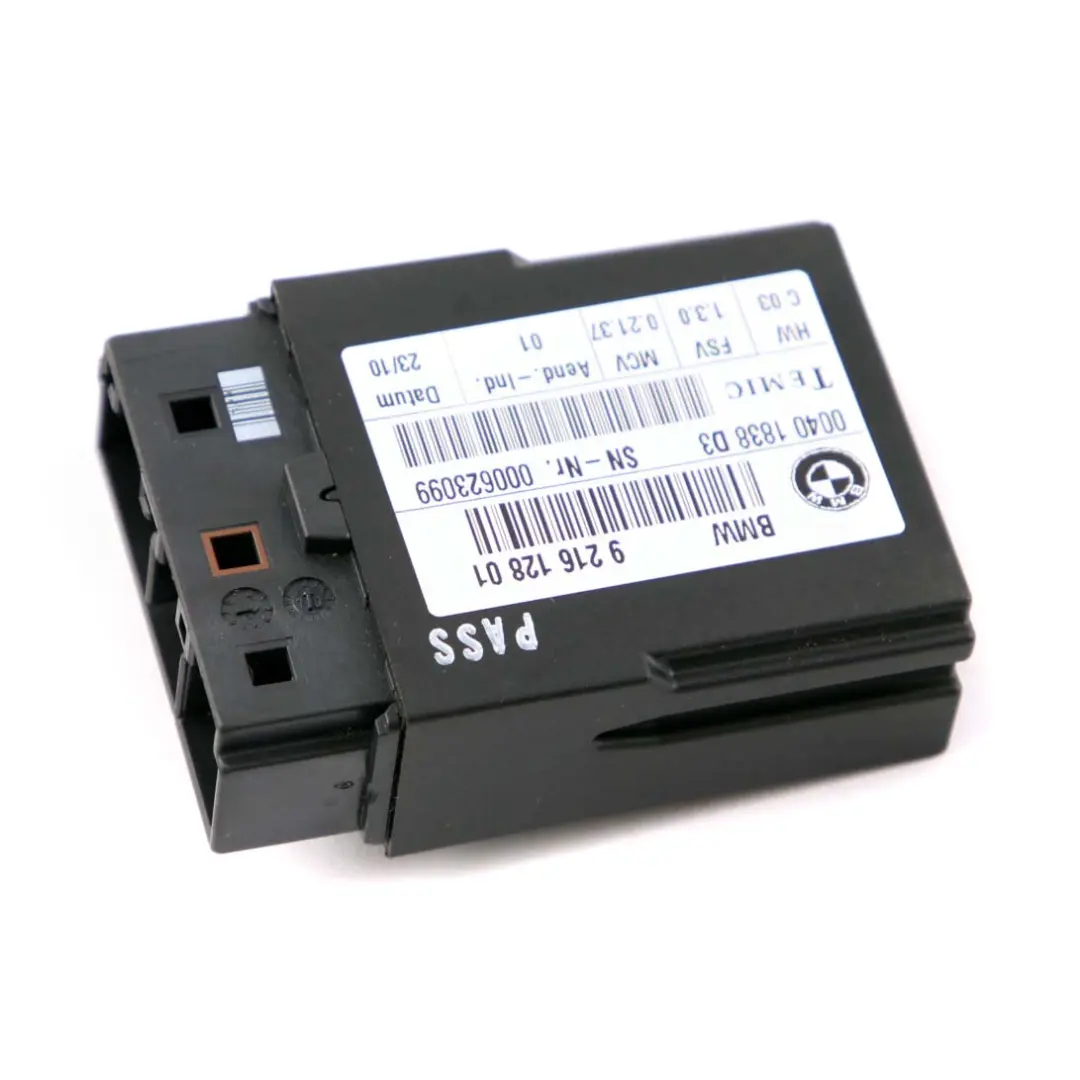 BMW 3 4 5 Series E92 F32 E61 LCPA Seat Belt Module ECU - SKU 9216128 - Part number 9216128