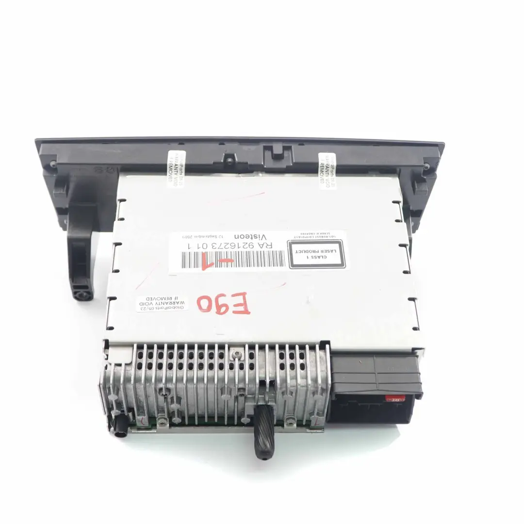 Radio BMW Business CD Player Unidad de Control para BMW E81 E87 E90 E91 con número de pieza 9216273 BMW E81 E87 E90 E91 Radio BMW Business CD Player Unidad de Control - SKU 9216273-1 - Número de pieza 9216273