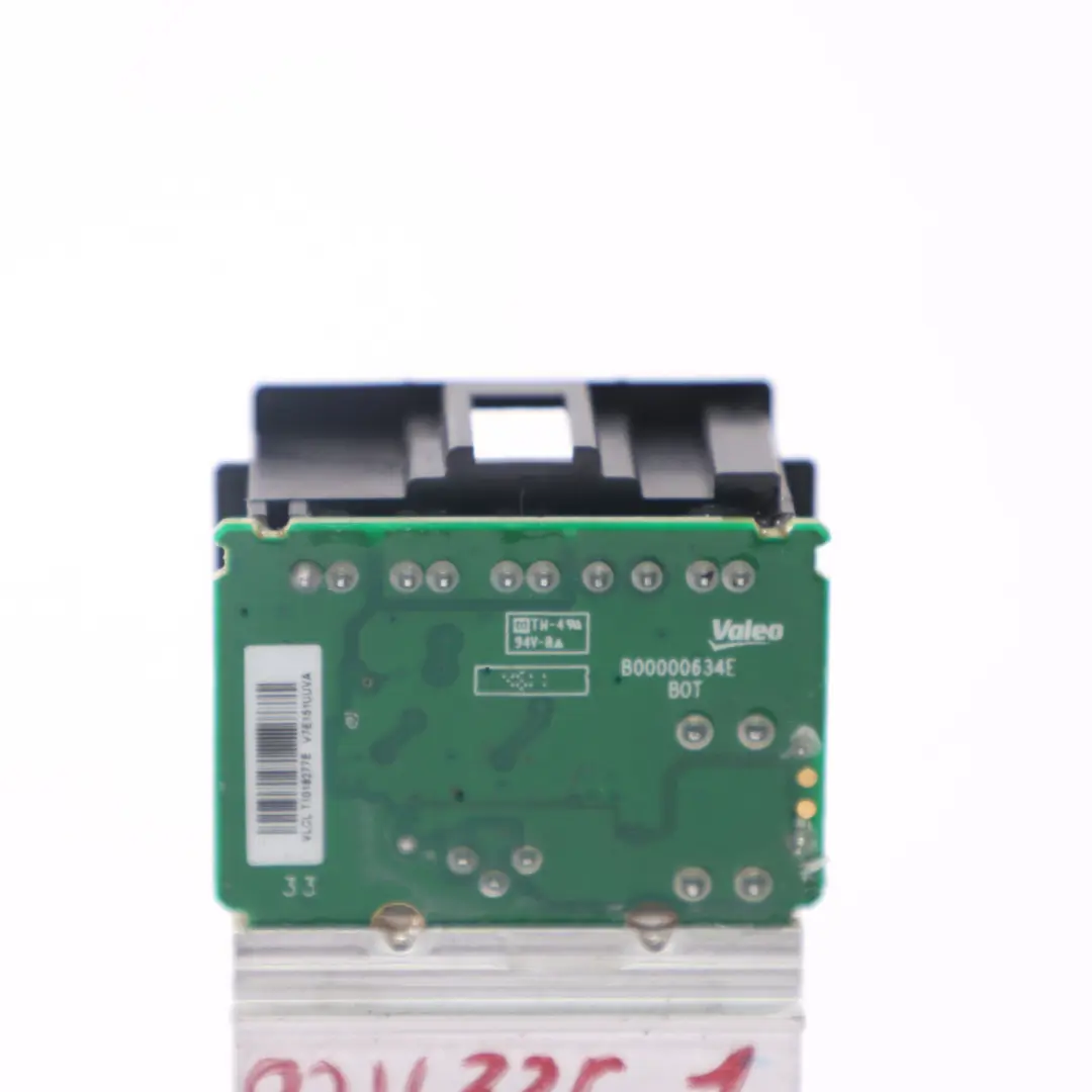 Heater Blower Motor Fan Resistor Valeo to BMW F01 F10 F11 Rear with Part number 9216335 BMW F01 F10 F11 Rear Heater Blower Motor Fan Resistor Valeo - SKU 9216335-1 - Part number 9216335