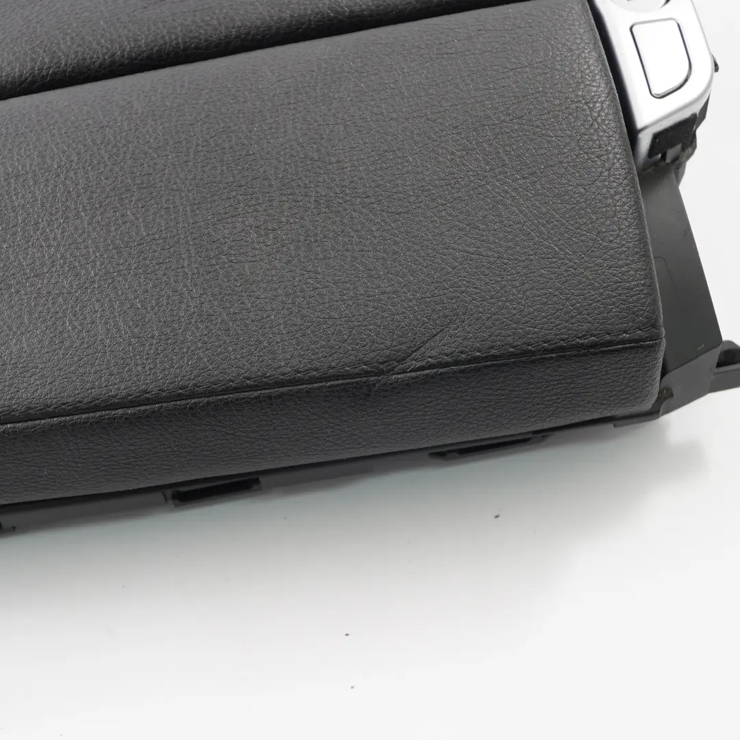 Armrest Centre Console Arm Rest Cover Front Middle Leather Black to BMW F13 with Part number 9216408 BMW F13 Armrest Centre Console Arm Rest Cover Front Middle Leather Black - SKU rhd-9216408 - Part number 9216408