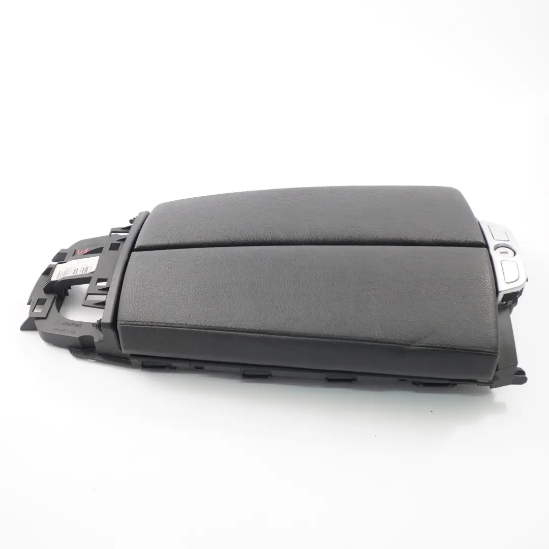 Armrest Centre Console Arm Rest Cover Front Middle Leather Black to BMW F13 with Part number 9216408 BMW F13 Armrest Centre Console Arm Rest Cover Front Middle Leather Black - SKU rhd-9216408 - Part number 9216408